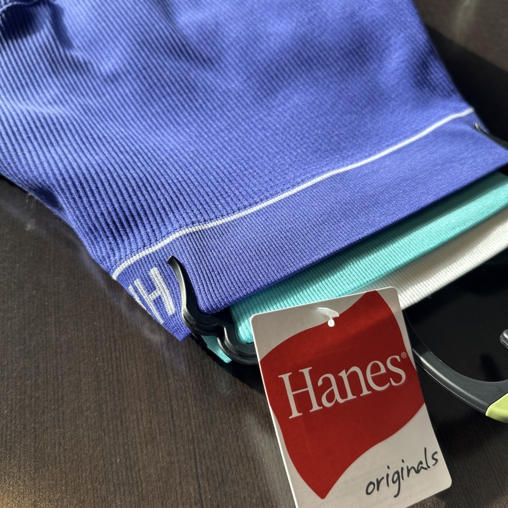 Women's Size XL Hanes Originals Seamless Boy Shorts Underwear 3 Pack - Picture 6 of 9